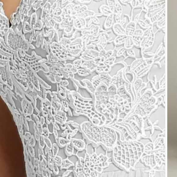 Avery Austin Hadley Wedding Dress Size 16 - Picture 3 of 6